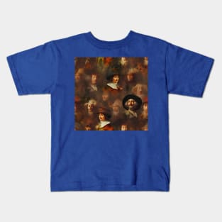 Rembrandt Paintings Mashup Kids T-Shirt